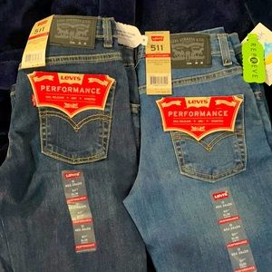 Two NWT Levi’s boys size 12 slim jeans